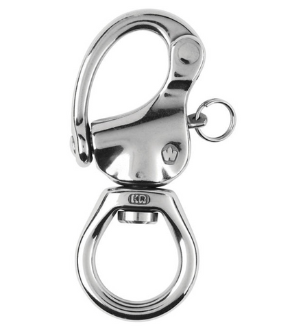 Wichard 80mm Snap Shackle, Large Bail - Part #2373