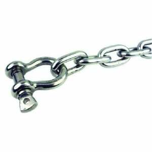 Seachoice Stainless Steel Chain with Shackle